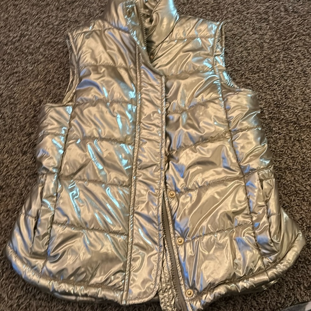 gold vest